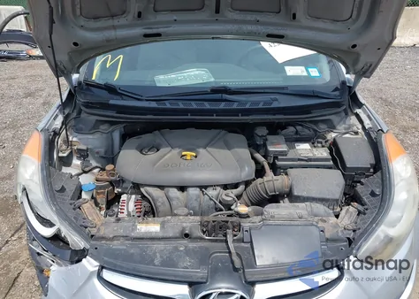 2011 Hyundai Elantra Gls from USA, damaged, VIN 5NPDH4AE3BH003024